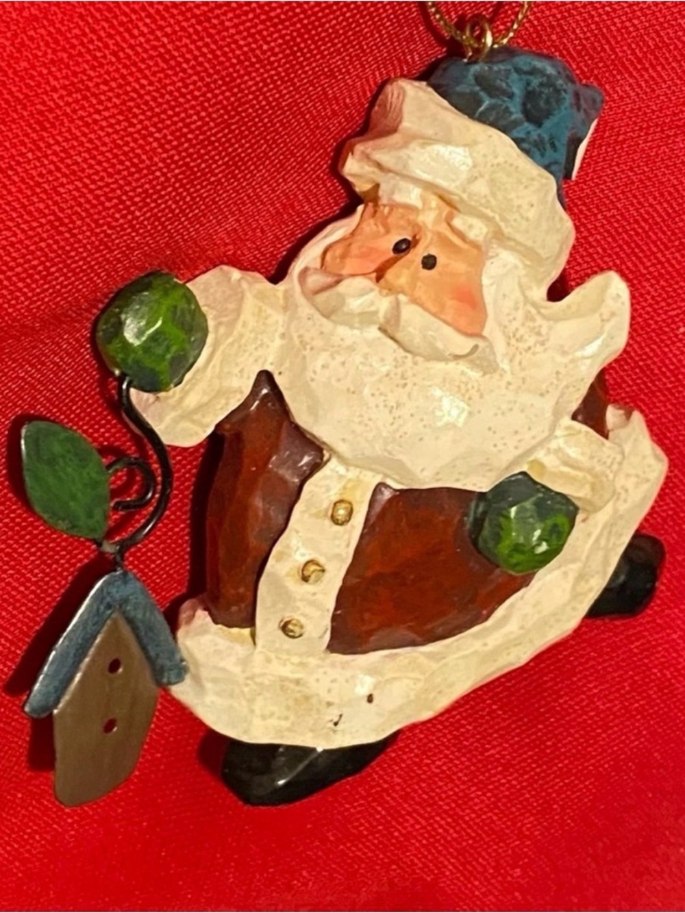 SANTA CLAUS | Christmas Holiday Ornament